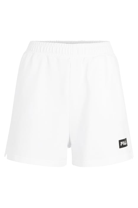 BANAZ HIGH WAIST SHORTS BRIGHT WHITE 1