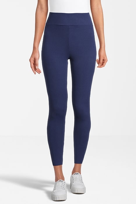 BOZCAADA HIGH WAIST RIB LEGGINGS MEDIEVAL BLUE 2