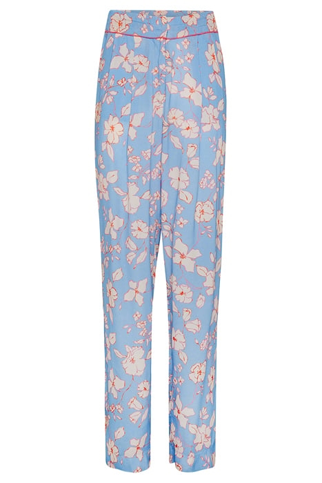 "TRUE COLORS" PRINT VISCOSE CREPE DE CHINE JOGGING MOJITO 1