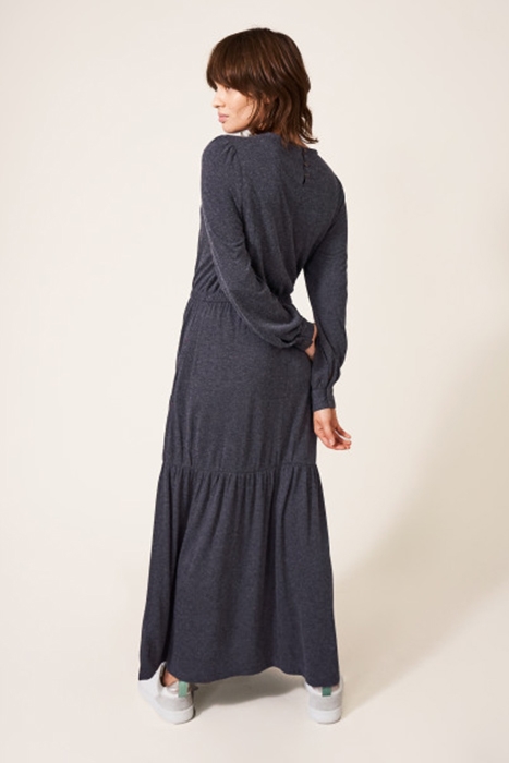 OLIVE WOOL MIX JERSEY DRE CHARC GREY 2