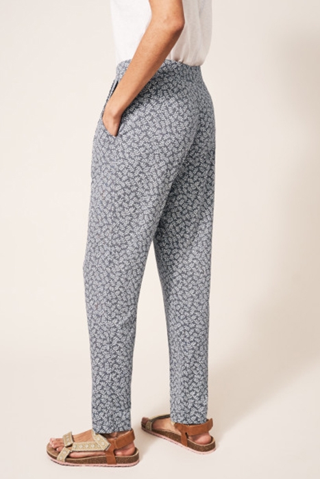 MAISON ECO VERO JERSEY TROUSER GREY MLT 2