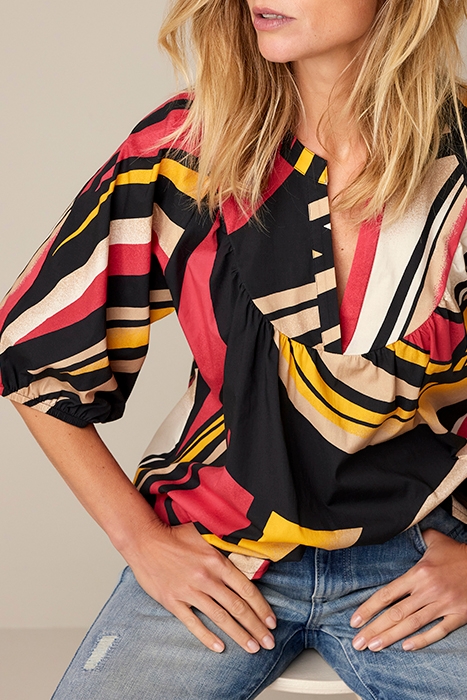 TOP BIG SWIRLS MULTICOLOUR 3