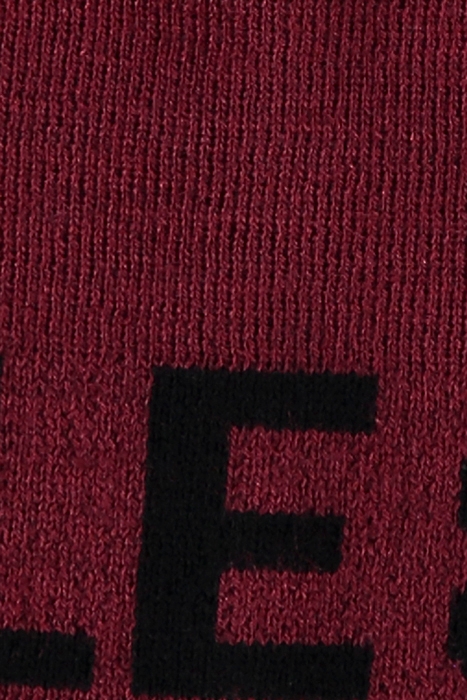 BRANDED REVERSIBLE BEANIE W778 BURNT VELVET/JET BLACK 3