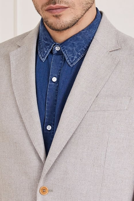 SEAN 2B NOTCH BLAZER SAND MELANGE 4