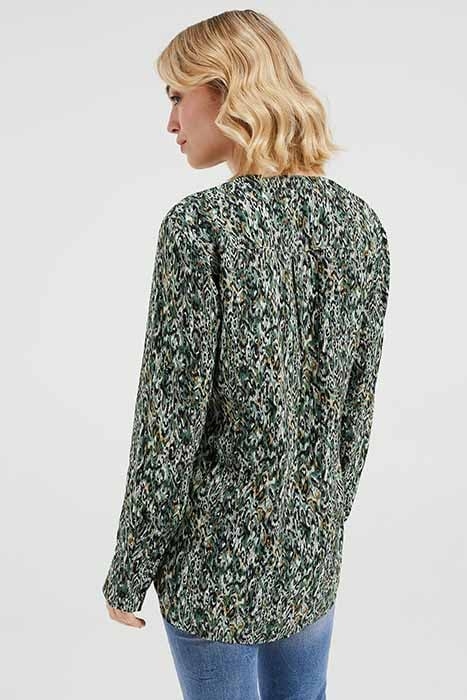 LADIES BLOUSE WITH PATTERN MULTI-COLOURED 3