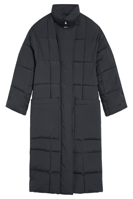 QUILTED COAT BLACK 7