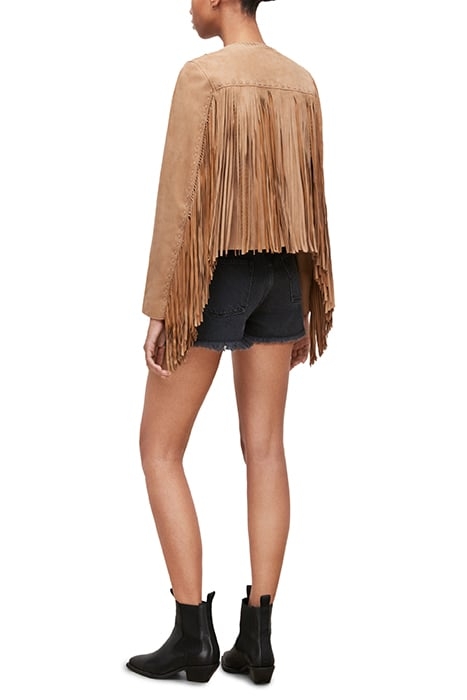 ASTRAL SUEDE JACKET TAN BROWN 3