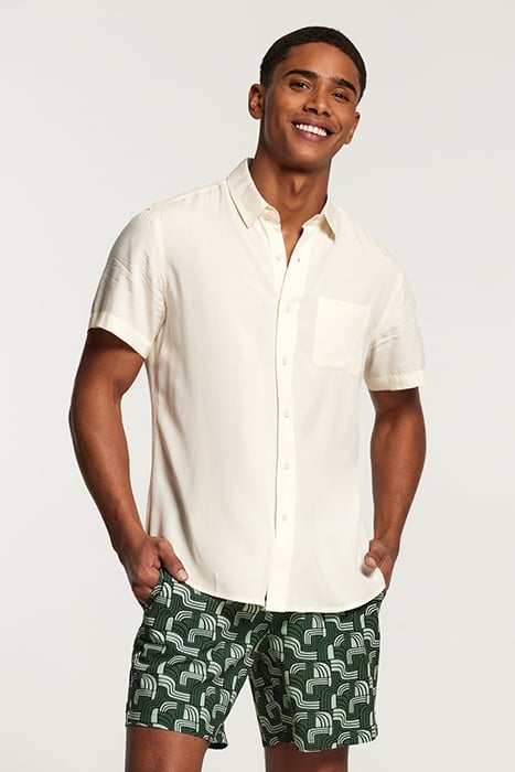 ETHAN SHORTSLEEVE SHIRT NAVAJO WHITE 2