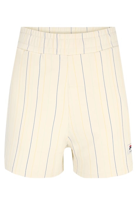 TEBRA HIGH WAIST SHORTS ANTIQUE WHITE/MULTICOLOR IRREGULAR S 1