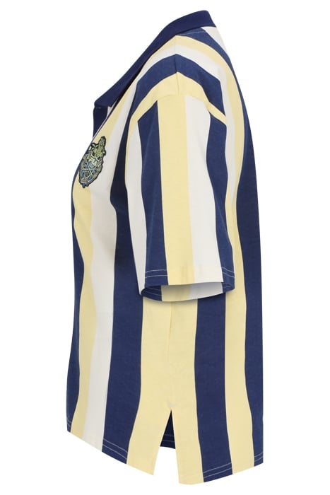 THEMAR STRIPED POLO SHIRT PALE BANANA BOLD STRIPED 3