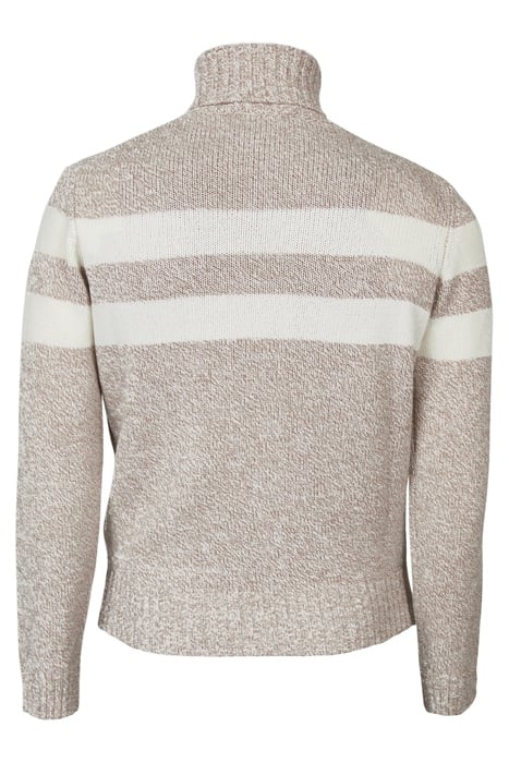 WLCASH ROLL-NK SF SWT BROWN 3