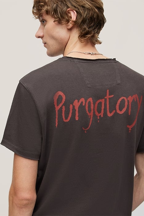 SS RAW EDGE TEE - IRON MAIDEN PURGATORY COAL 6