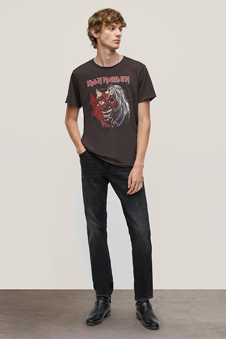 SS RAW EDGE TEE - IRON MAIDEN PURGATORY COAL 3