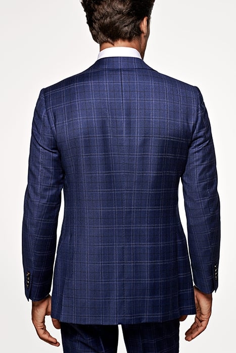 BLUE CHECKED LAZIO SUIT 3