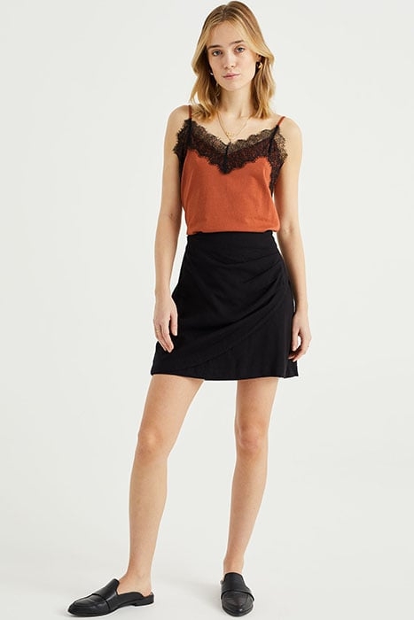 SKIRT MINI LENGTH BLACK 4