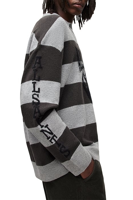 RACER LS POLO GREY MARL/KHAKI 4