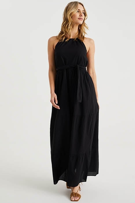 DRESS MAXI BLACK 2