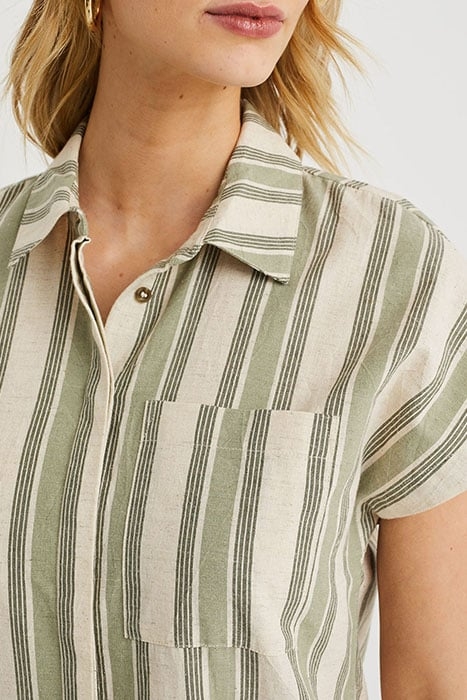 DRESS MID LENGTH GREEN 4