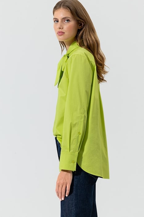 GABARDINE-HEMDBLUSE LIME 5