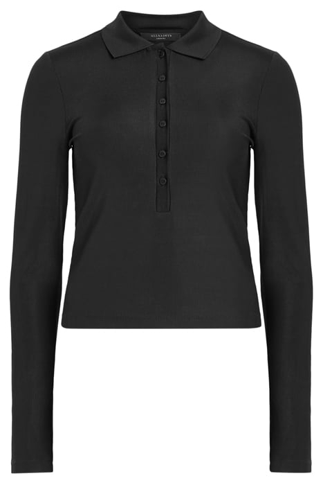 HALLIE LS POLO BLACK 5