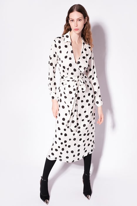 AUSILIA ABITO SATIN ST. POIS C WHITE/BLACK 1