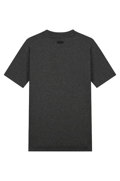 INFLUENCE T-SHIRT DARK GREY MELANGE 3