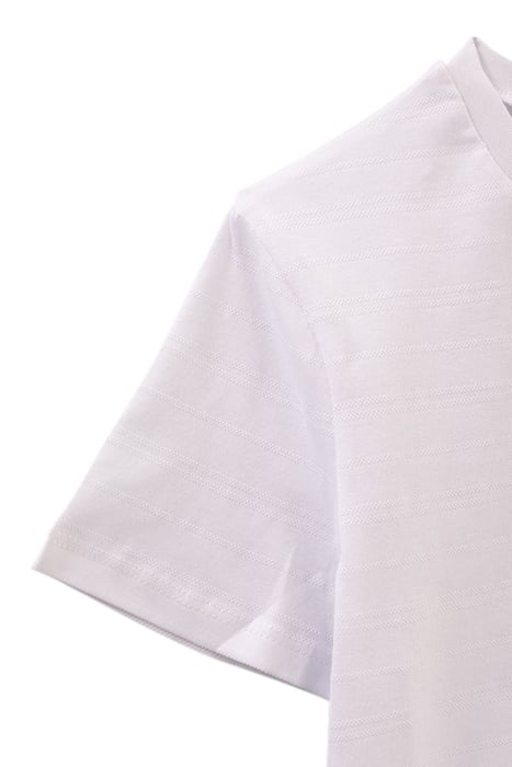 BOYS’ WHITE T-SHIRT WITH FLOWERY LIBERTY FABRIC POCKET 5