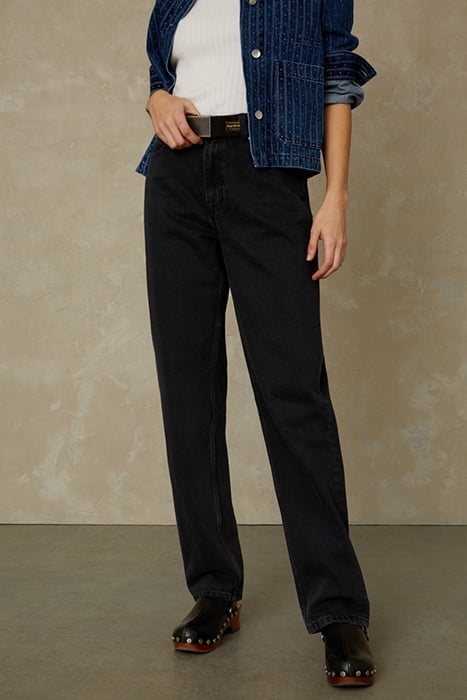 INDIRA ECO RECYCLED BLACK WORN 1