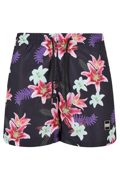PATTERN SWIM SHORTS DARK JUNGLE AOP 4
