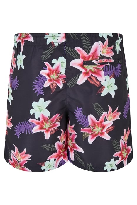 PATTERN SWIM SHORTS DARK JUNGLE AOP 7