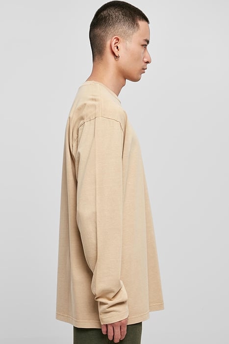 HEAVY OVERSIZED GARMENT DYE LONGSLEEVE UNIONBEIGE 7