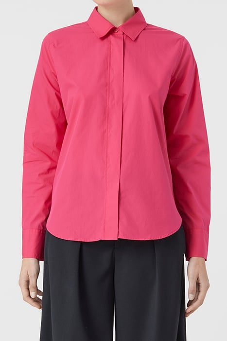 WOMEN CLASSIC SHIRT RASPERRY PINK 1