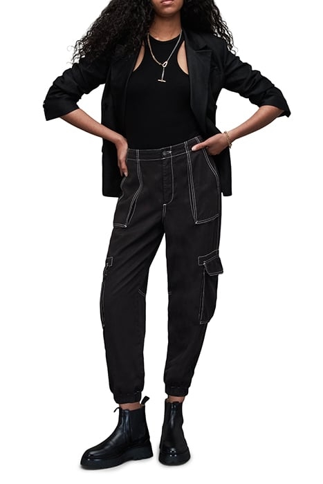 FRIEDA STITCH TROUSE BLACK 7