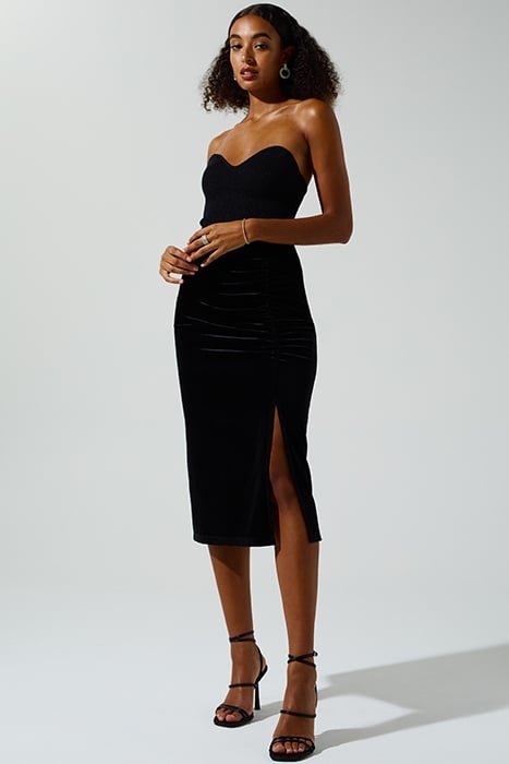 SKIRT MEDIUM LENGTH BLACK 5