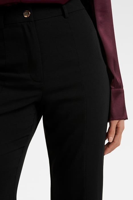 STELLA SPLIT FRONT PANT BLACK 6