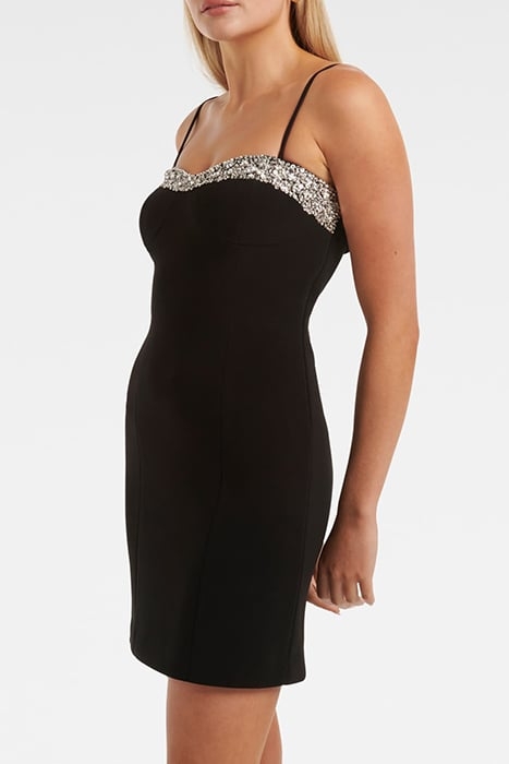 ELLA DIAMANTE PANEL CORSET MIN BLACK 5