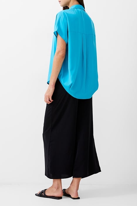 S/S CREPE LIGHT POPOVER PEACOCK 2