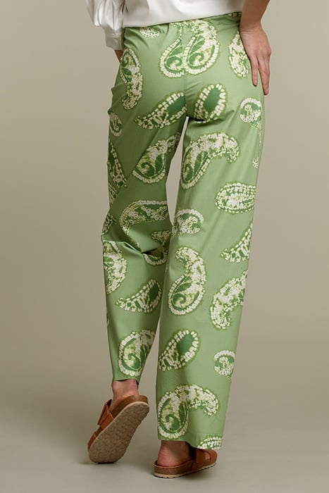 GREEN PAISLEY PANTS 2
