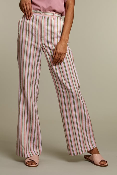 STRIPED STRAIGHT PANTS 4
