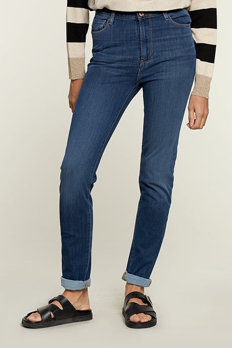 BLUE CLASSIC FITTED JEANS 1