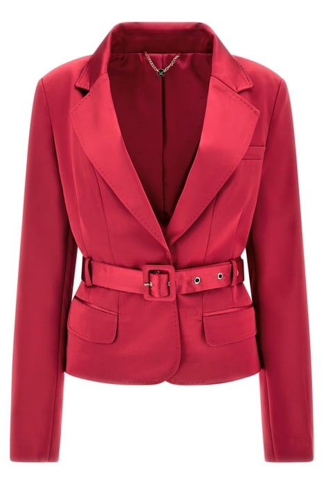 CORSAGE BLAZER SOLID VIVA PINK 4