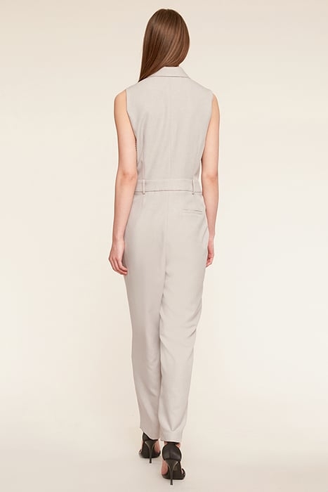 LONG DOUBLE-BREASTED JUMPSUIT GREY 2