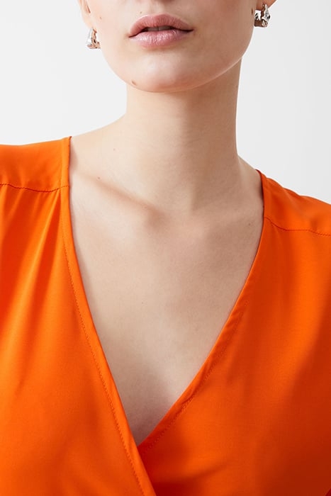 WRAP ANGEL SLV DRESS LONG MANDARIN 5