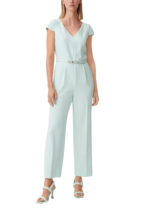 COMMA JUMPSUITS BLUE GREEN 1