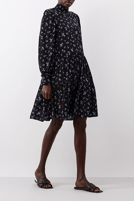 MARLA ANN AOP - MILLEFLEUR BLACK 1