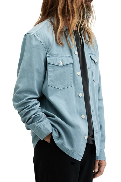 SPOTTER LS SHIRT DUSTY BLUE 5