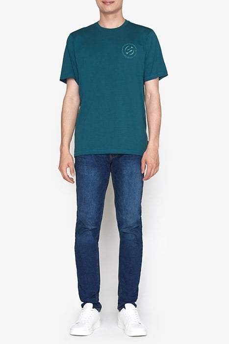 ELIASSI CHEST PRINT TEE + ATLANTIC GREEN 3