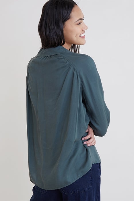 LONG SLEEVE RAGLAN SHIRT DARK FOREST 2