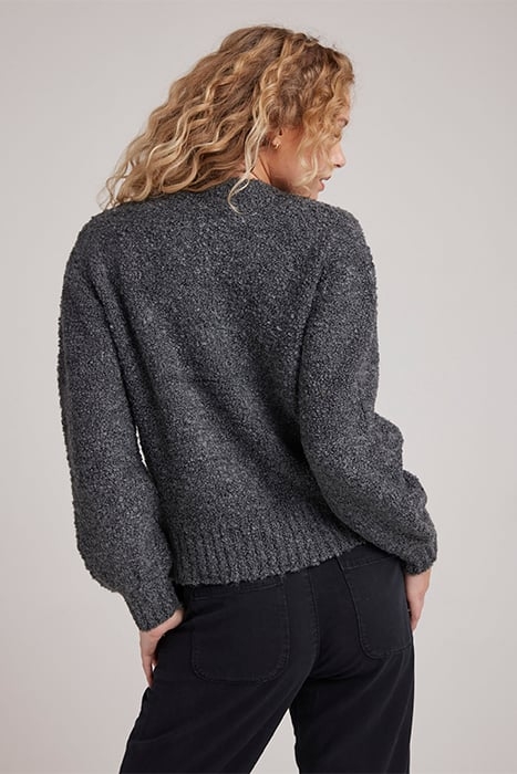 LONG SLEEVE CREW SWEATER SHADOW GREY 2