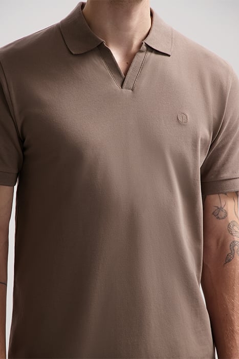 DS_BOWIE V-NECK POLO TIMBER WOLF 4